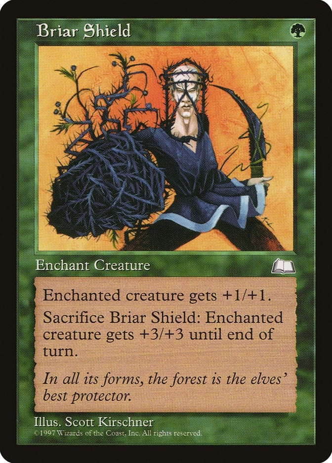 Briar Shield [WTH] - MTG Single