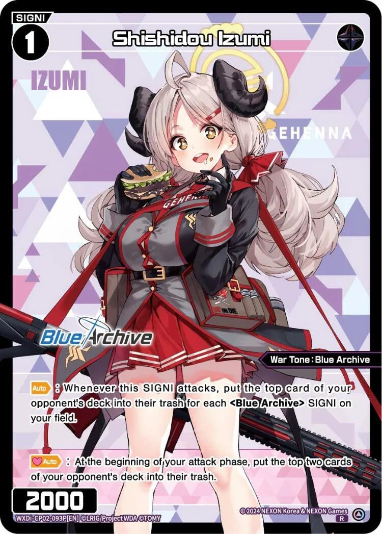 Shishidou Izumi (Parallel) (2093) [WXDi-CP02] - WIXOSS Single