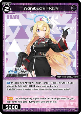 Wanibuchi Akari (2098) [WXDi-CP02] - WIXOSS Single