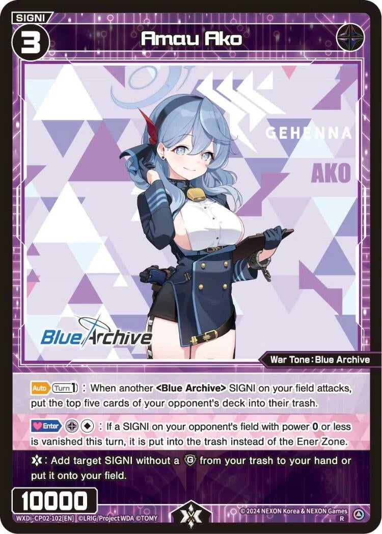 Amau Ako (2102) [WXDi-CP02] - WIXOSS Single