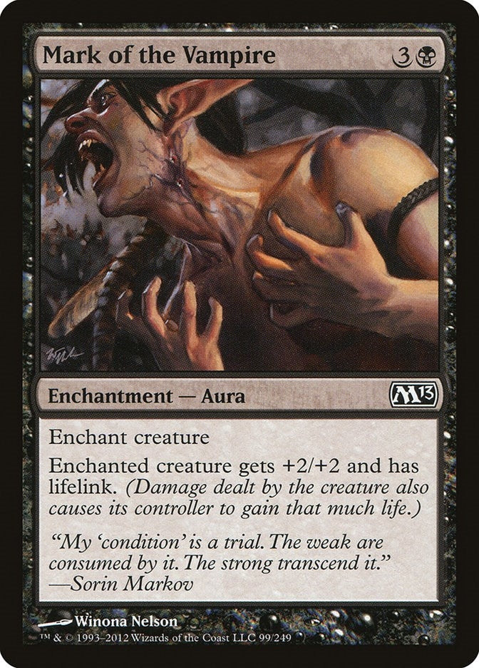 Mark of the Vampire (99) [M13] - MTG Single