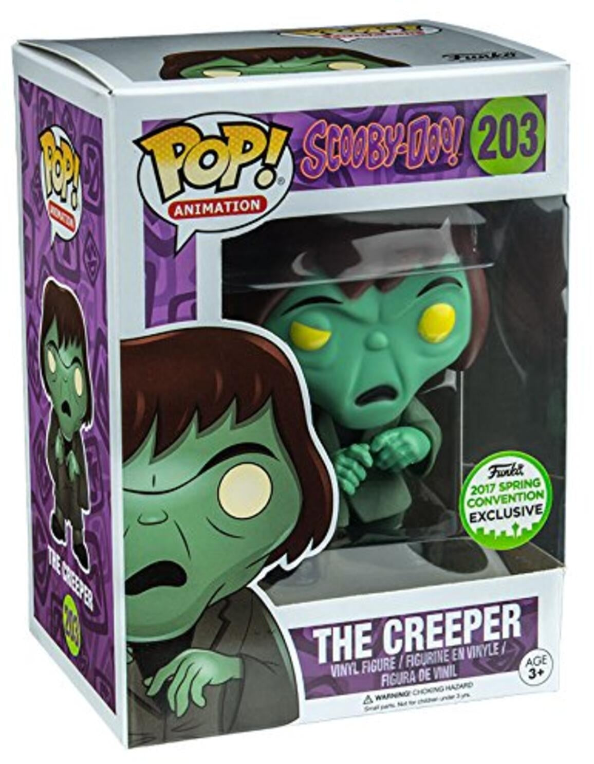 Scooby-Doo!: The Creeper (Limited Edition) (SDCC 2017 Exclusive) (203) [POP!] - Funko Sealed