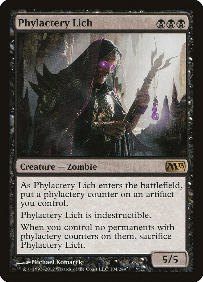 Phylactery Lich (104) [M13] - MTG Single