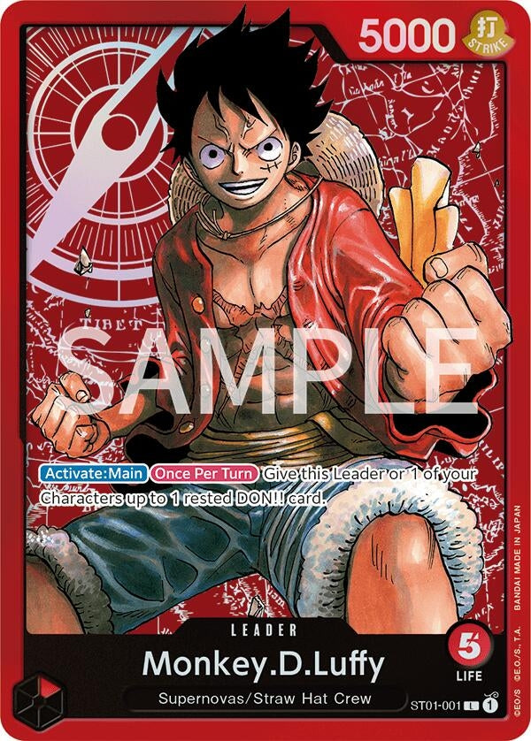 Monkey.D.Luffy (1001) (OPRP) - One Piece Card Game Single