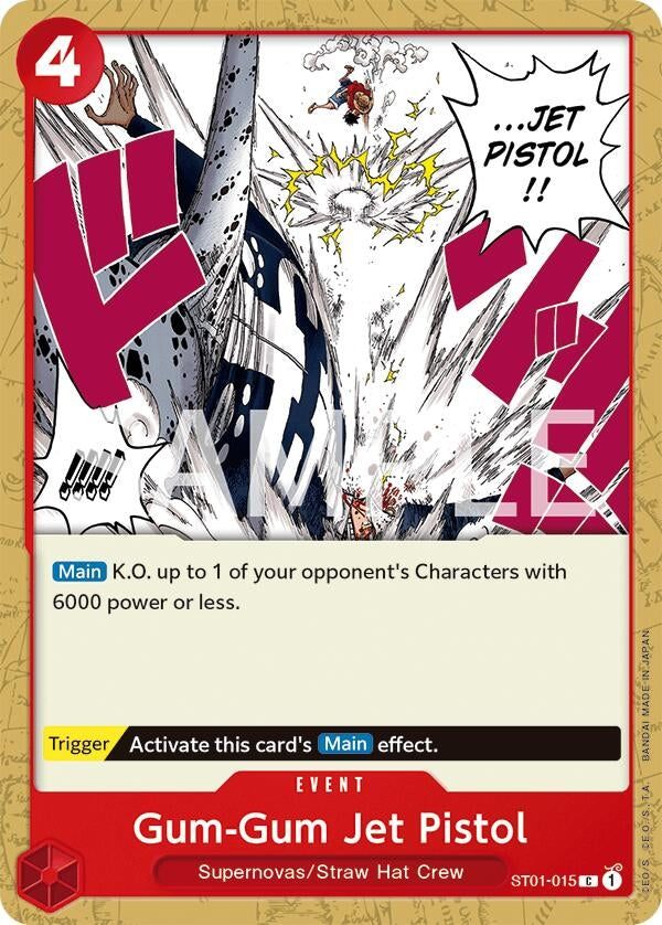 Gum-Gum Jet Pistol (1015) (OPRP) - One Piece Card Game Single