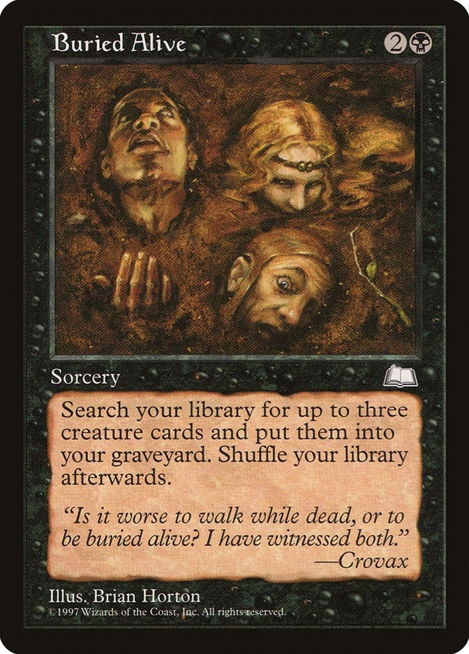 Buried Alive [WTH] - MTG Single
