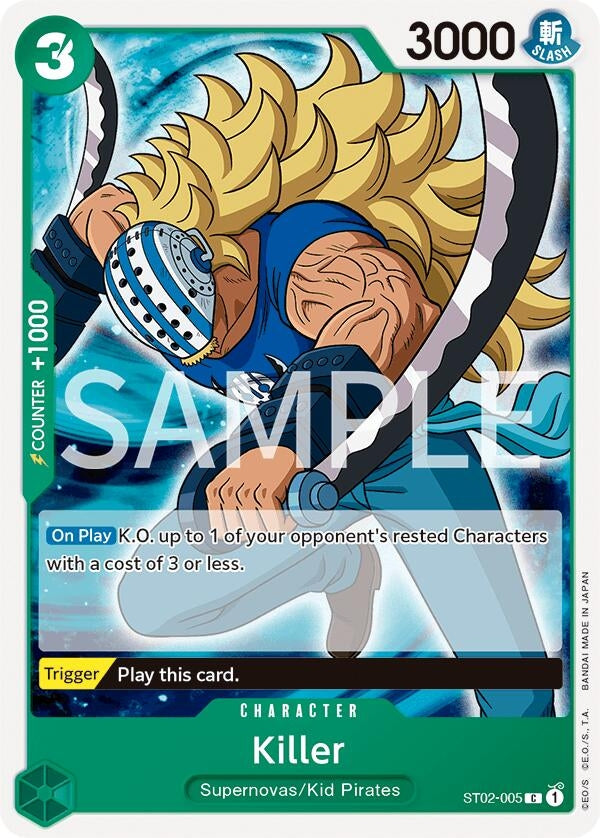 Killer (2005) (OPRP) - One Piece Card Game Single