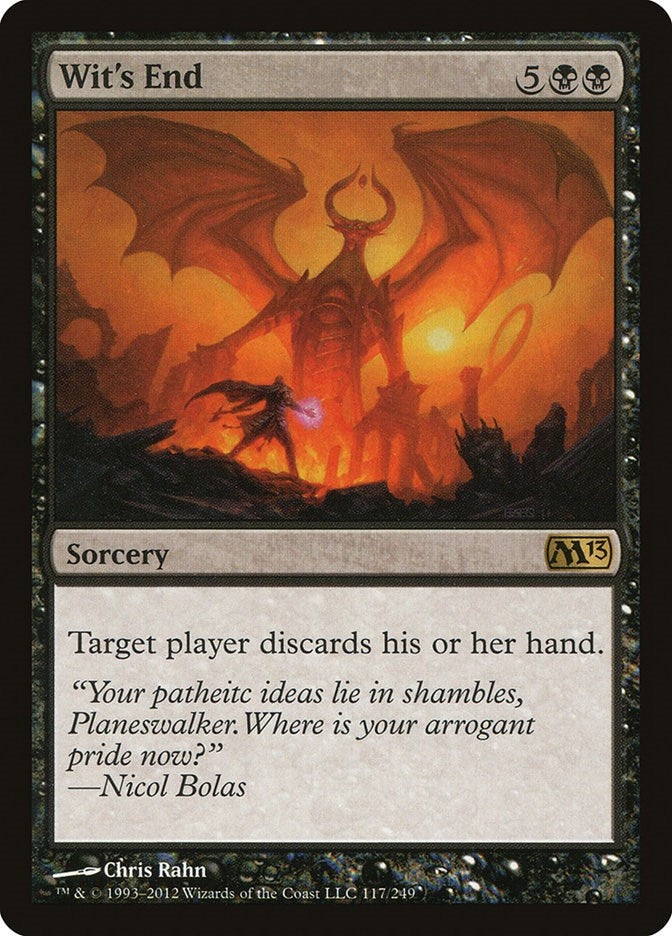 Wit’s End (117) [M13] - MTG Single