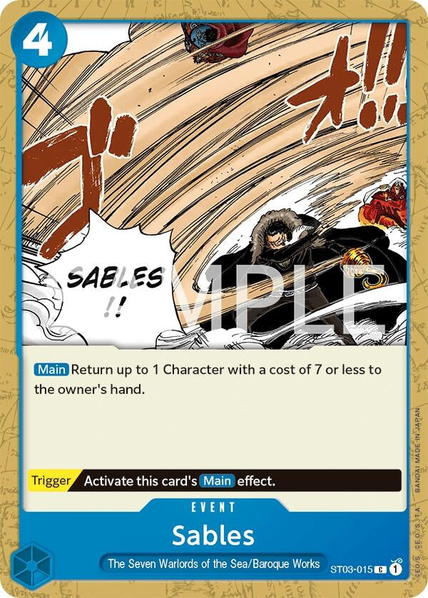 Sables (3015) (OPRP) - One Piece Card Game Single