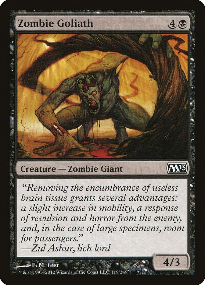 Zombie Goliath (119) [M13] - MTG Single