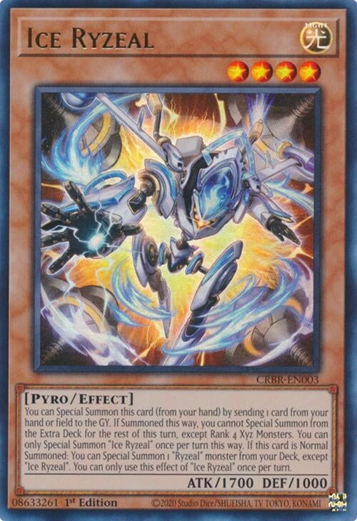 Ice Ryzeal (3) - YuGiOh Single