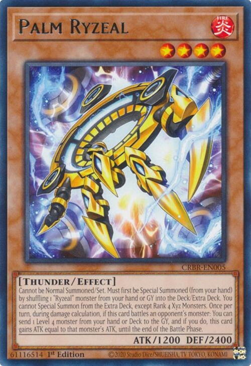 Palm Ryzeal (5) - YuGiOh Single