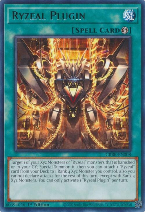 Ryzeal Plugin (8) - YuGiOh Single