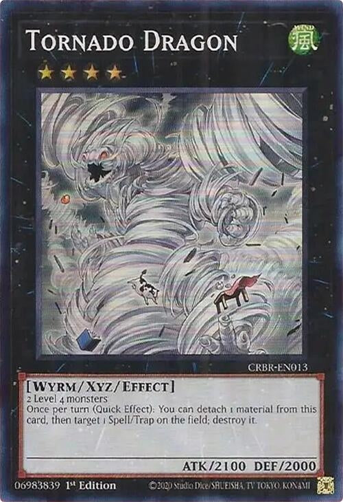 Tornado Dragon (SR) (13) - YuGiOh Single
