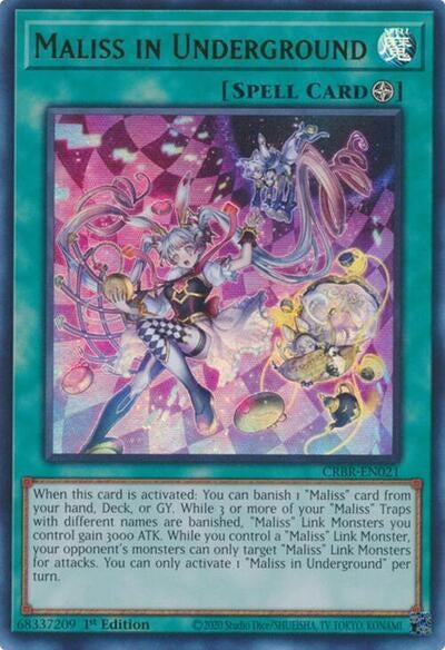 Maliss in Underground (21) - YuGiOh Single