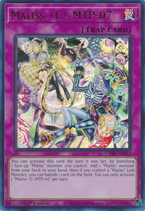 Maliss C MTP-07 (22) - YuGiOh Single