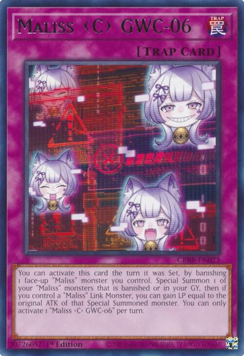 Maliss C GWC-06 (23) - YuGiOh Single