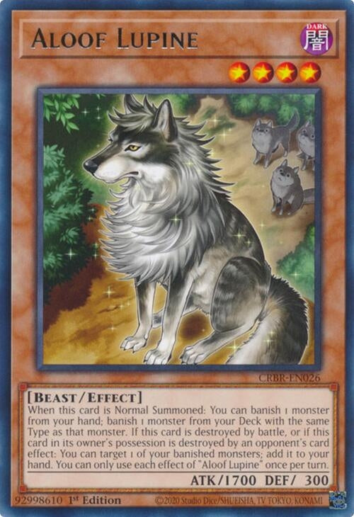 Aloof Lupine (26) - YuGiOh Single