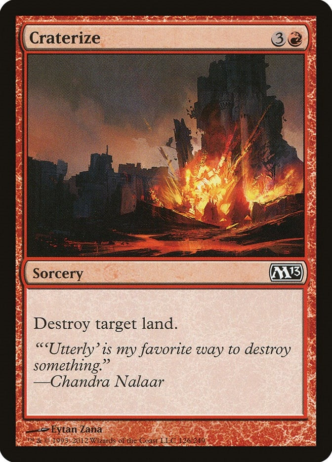 Craterize (126) [M13] - MTG Single