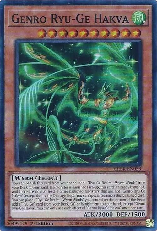 Genro Ryu-Ge Hakva (33) - YuGiOh Single