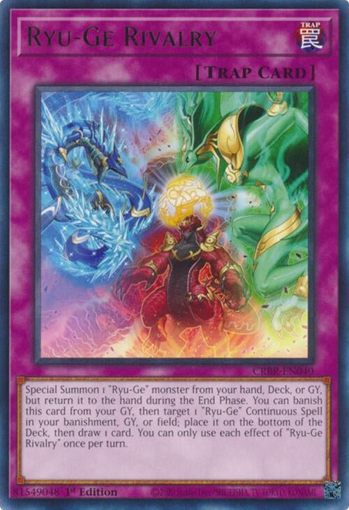 Ryu-Ge Rivalry (40) - YuGiOh Single