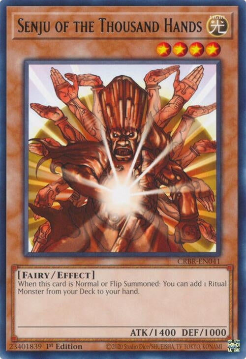Senju of the Thousand Hands (41) - YuGiOh Single