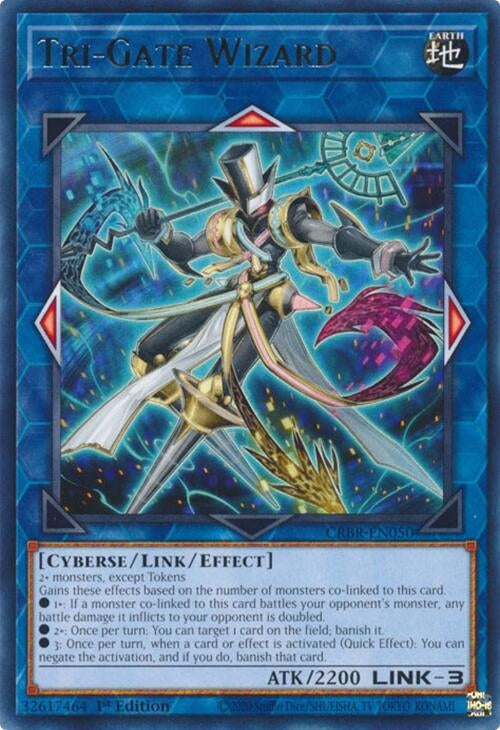 Tri-Gate Wizard (50) - YuGiOh Single