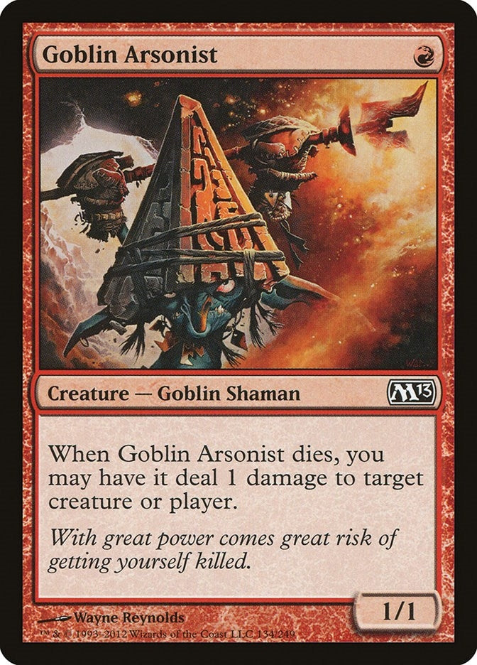Goblin Arsonist (134) [M13] - MTG Single