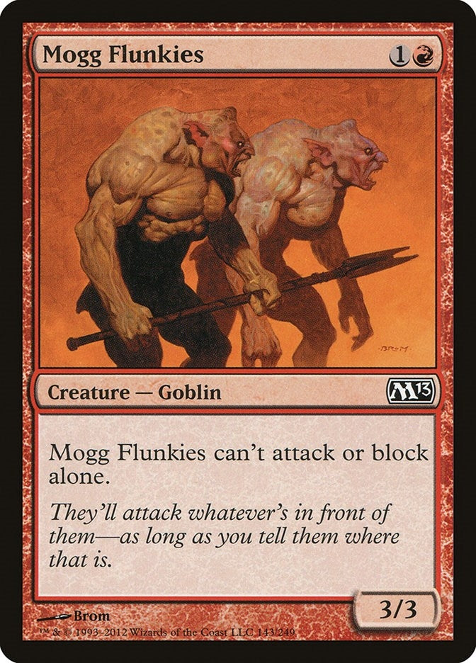 Mogg Flunkies (143) [M13] - MTG Single