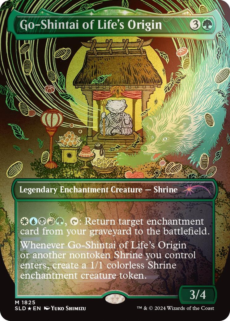 Go-Shintai of Life’s Origin (Rainbow Foil) (1825) [SLD] - MTG Single