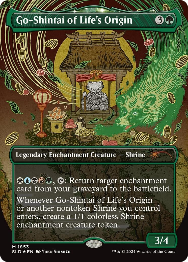 Go-Shintai of Life’s Origin (Display Commander) - Thick Stock [SLD] - MTG Single
