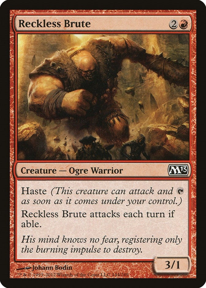 Reckless Brute (144) [M13] - MTG Single