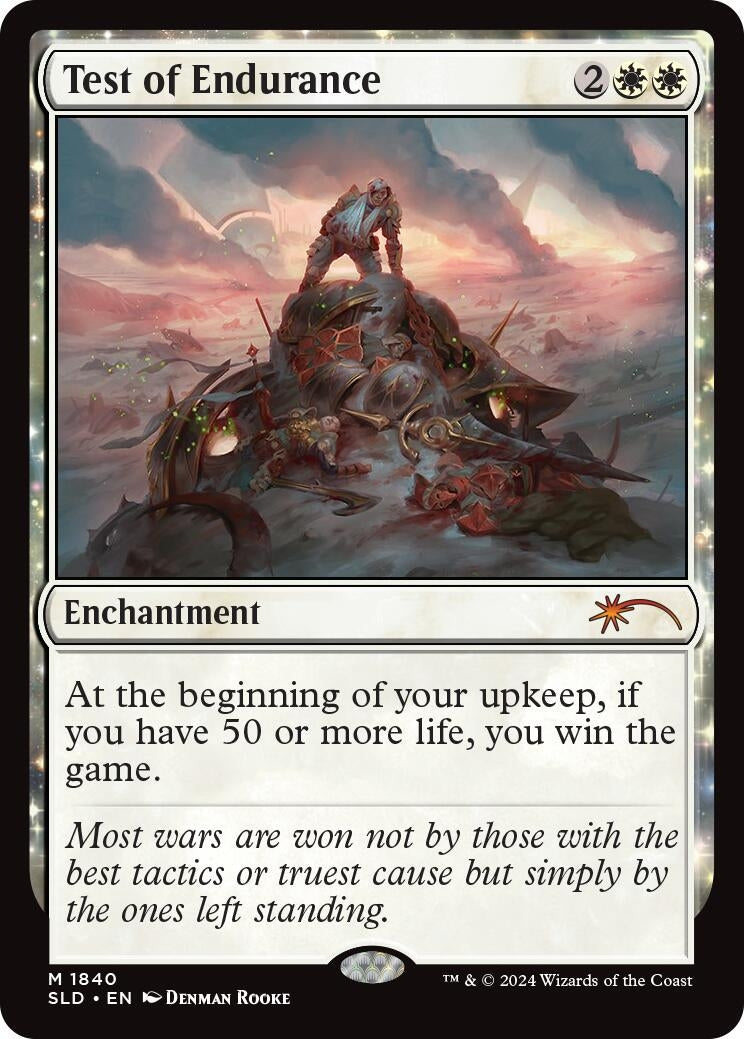 Test of Endurance (1840) [SLD] - MTG Single
