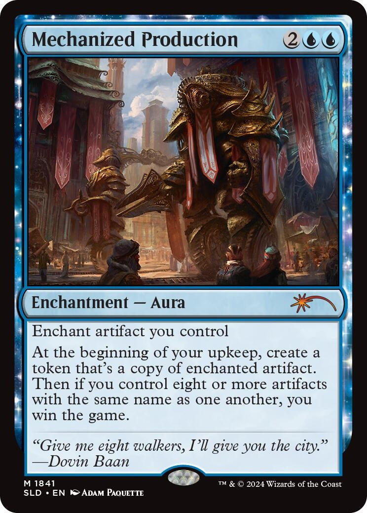 Mechanized Production (1841) [SLD] - MTG Single