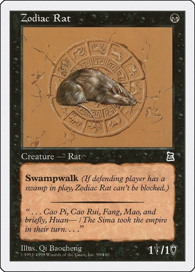 Zodiac Rat (98) [PTK] - MTG Single