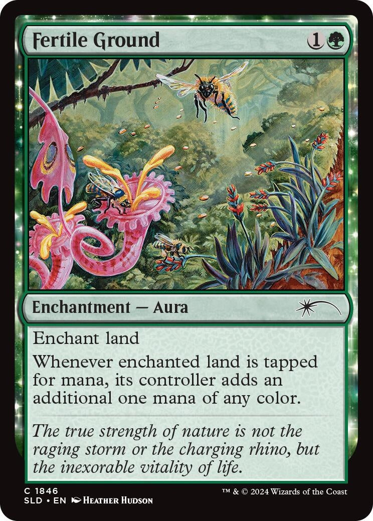 Fertile Ground (1846) [SLD] - MTG Single