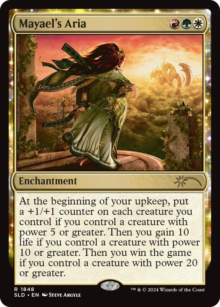 Mayael’s Aria (1848) [SLD] - MTG Single