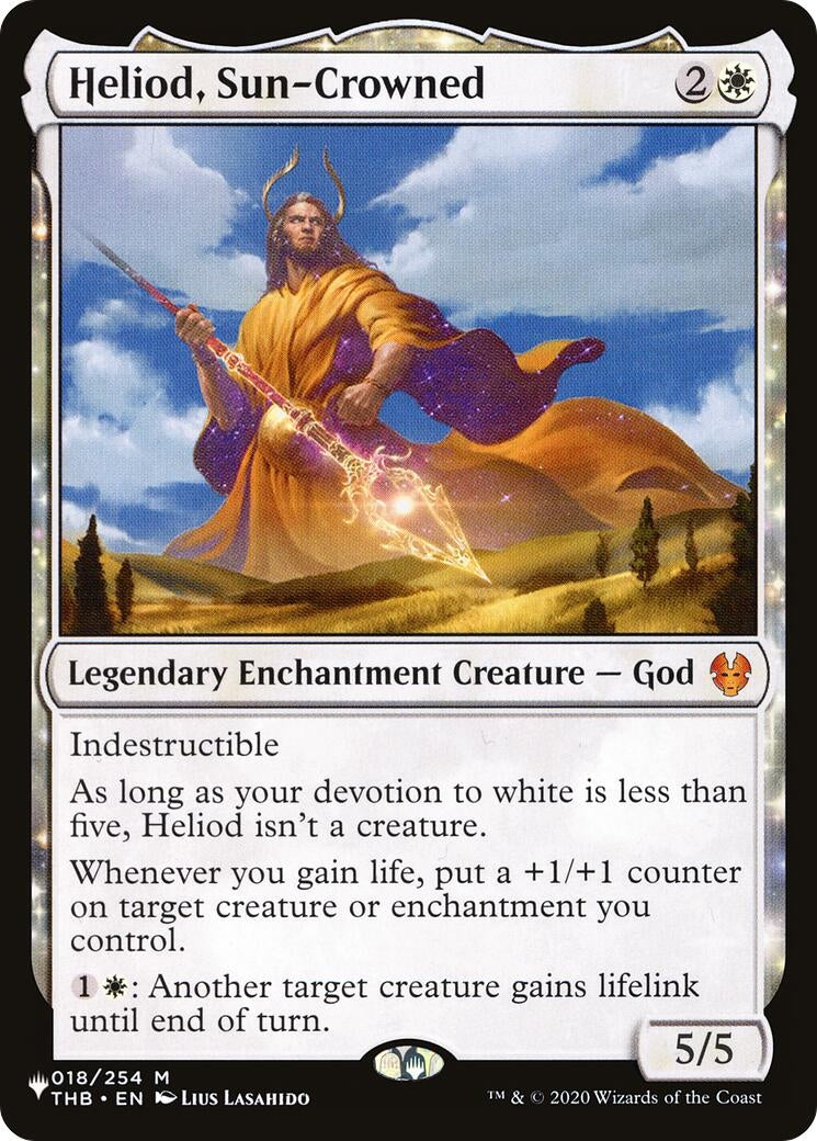 Heliod Sun-Crowned [LIST] - MTG Sealed