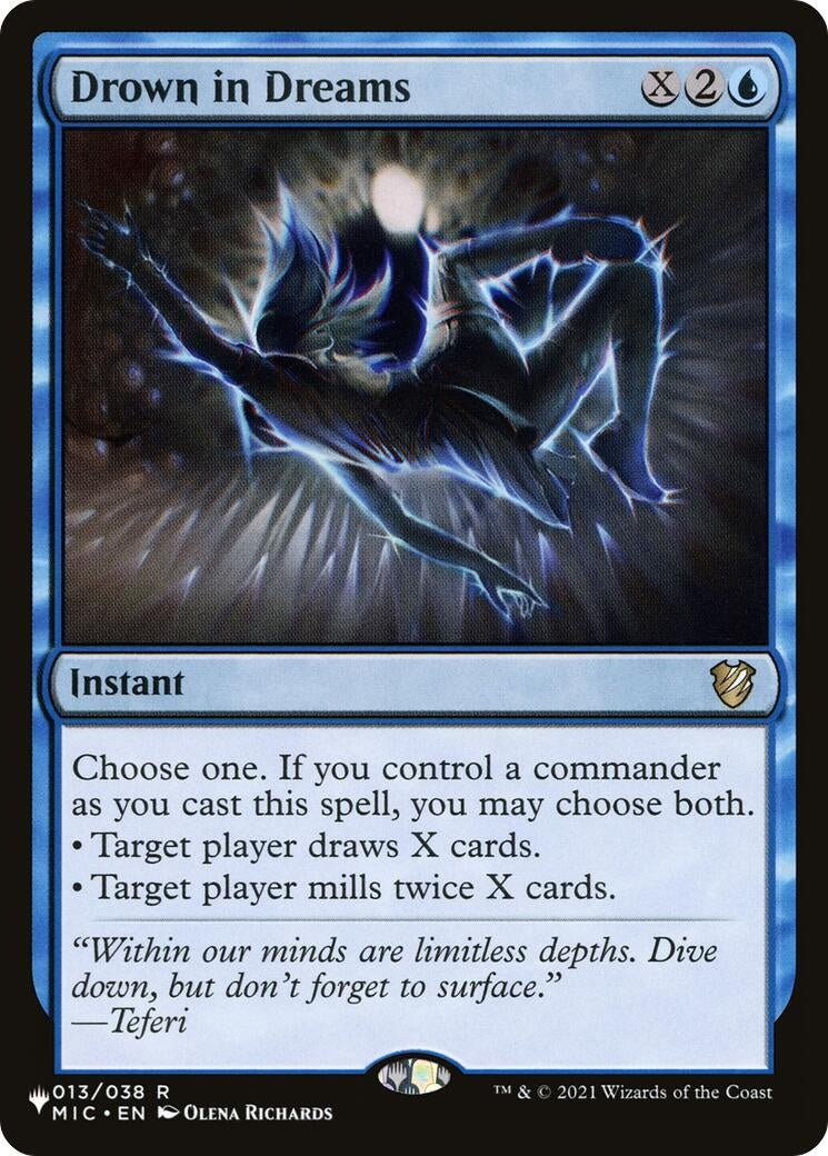 Drown in Dreams [LIST] - MTG Sealed