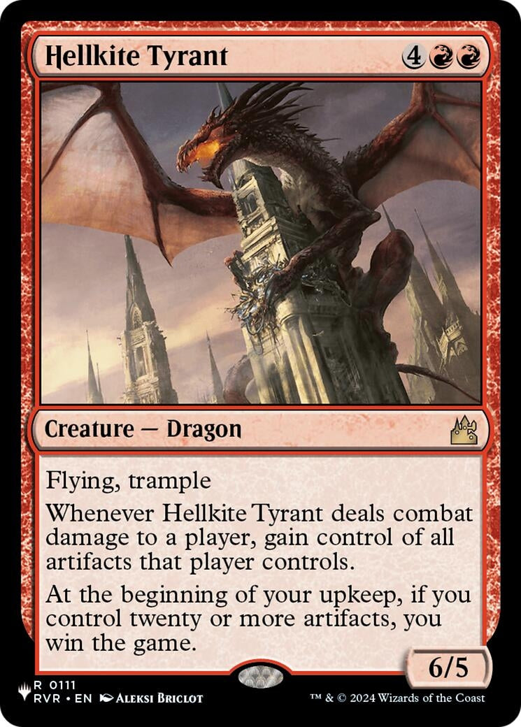 Hellkite Tyrant [LIST] - MTG Sealed