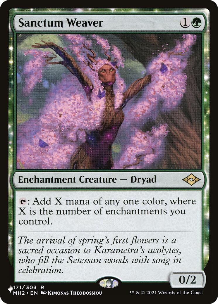 Sanctum Weaver [LIST] - MTG Sealed