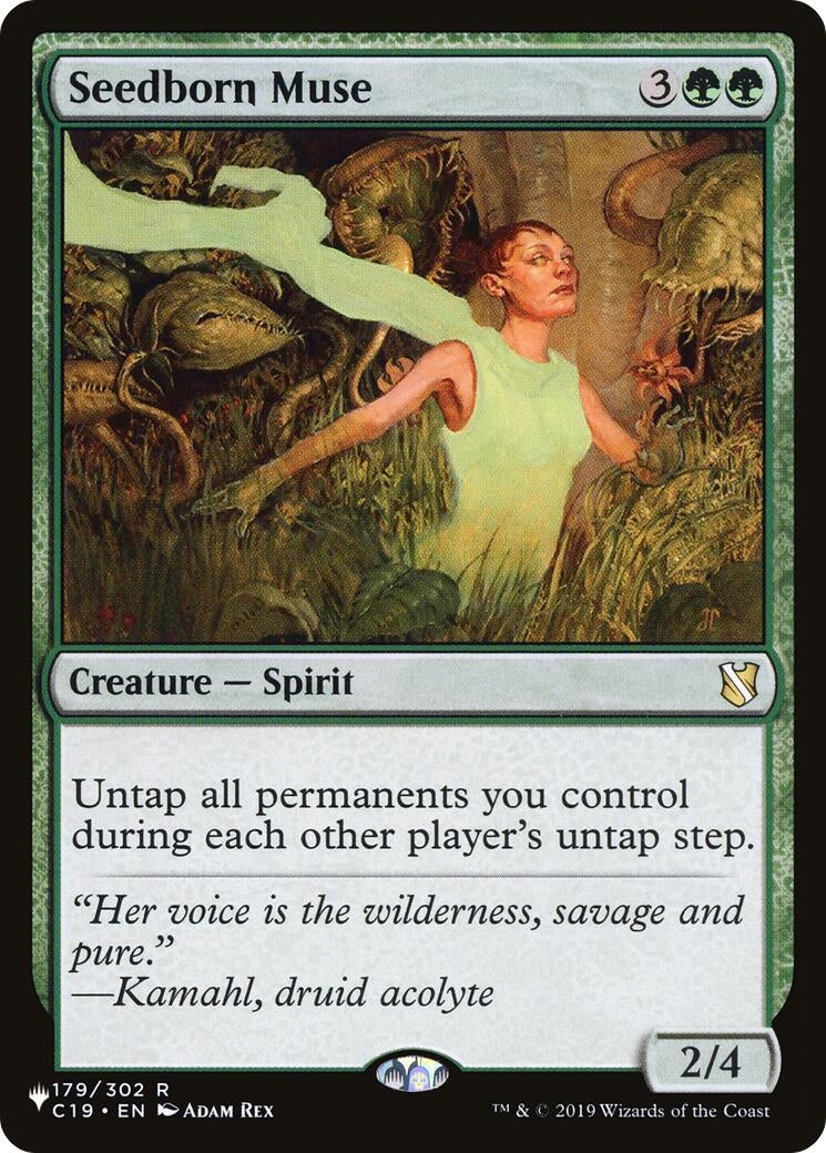 Seedborn Muse [LIST] - MTG Sealed