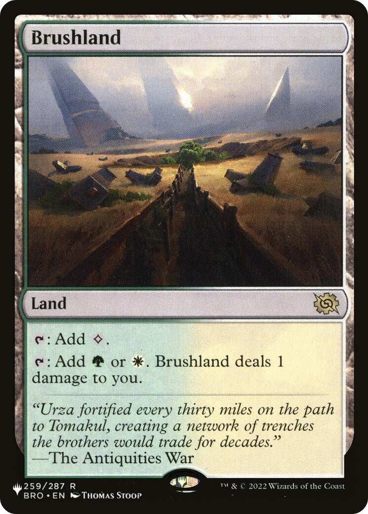 Brushland (259) [LIST] - MTG Single