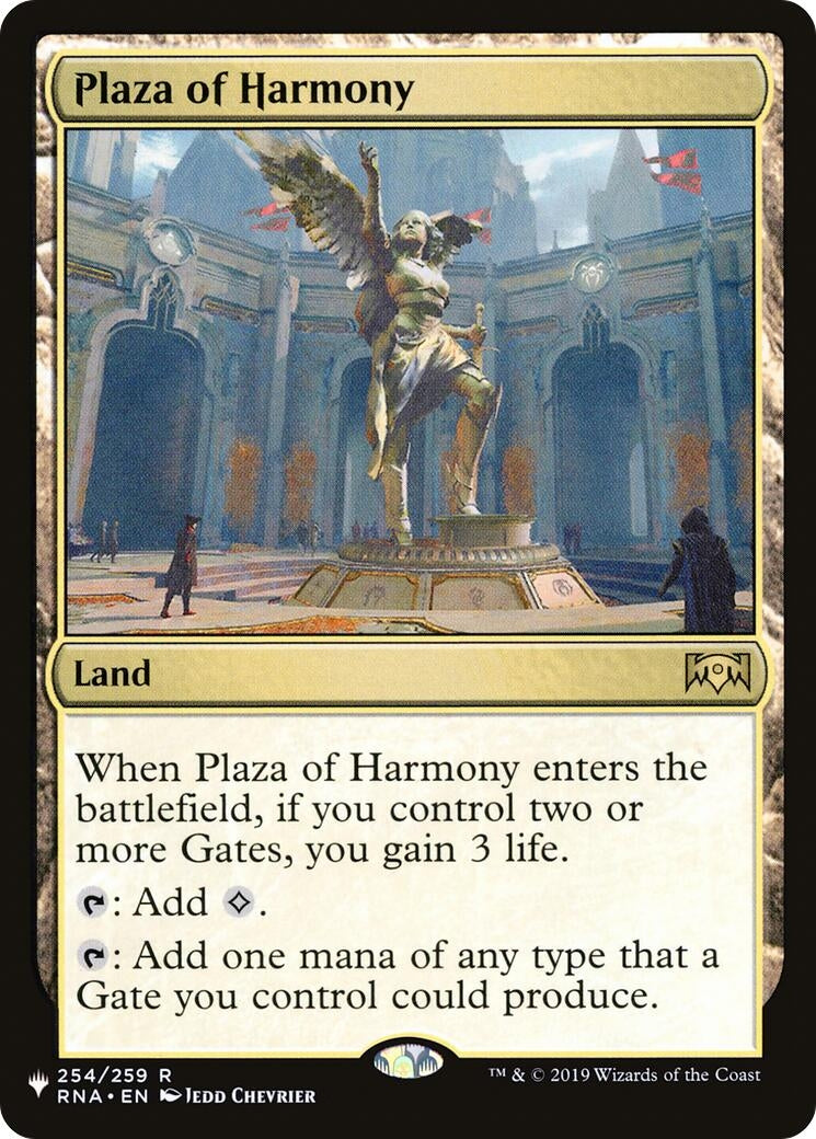 Plaza of Harmony (254) [LIST] - MTG Single