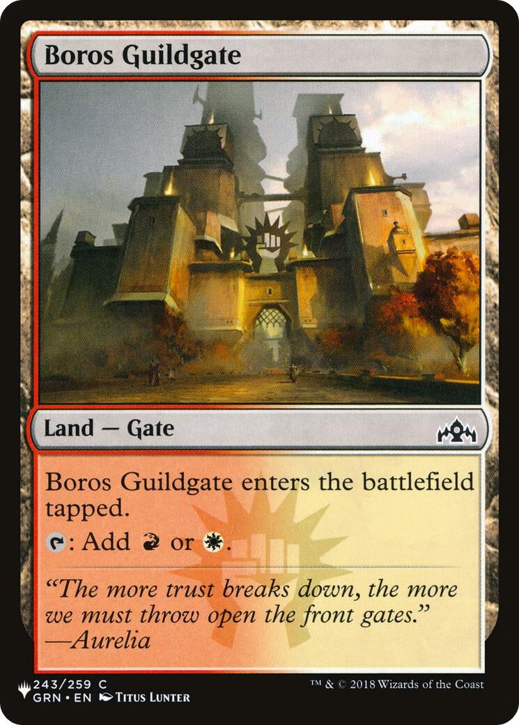 Boros Guildgate (243) [LIST] - MTG Single