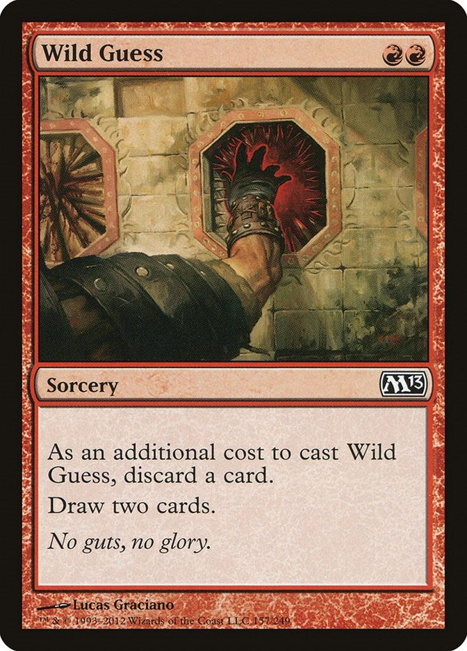 Wild Guess (157) [M13] - MTG Single
