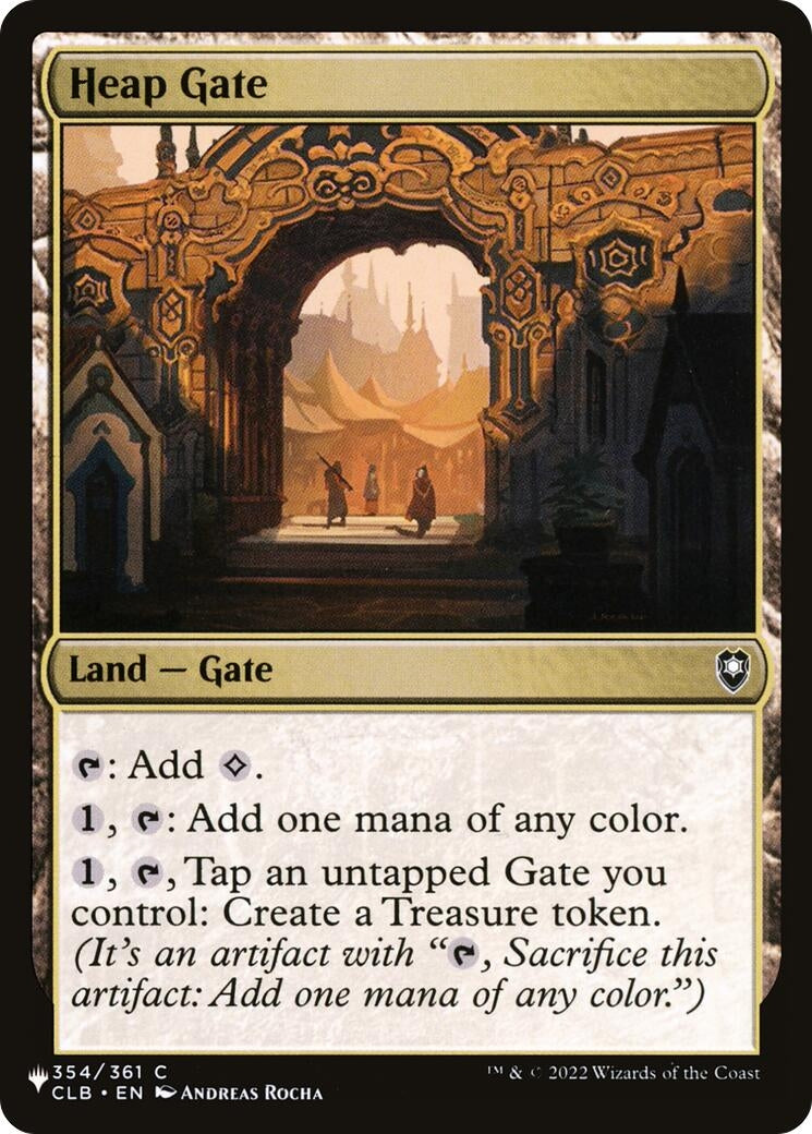Heap Gate (354) [LIST] - MTG Single