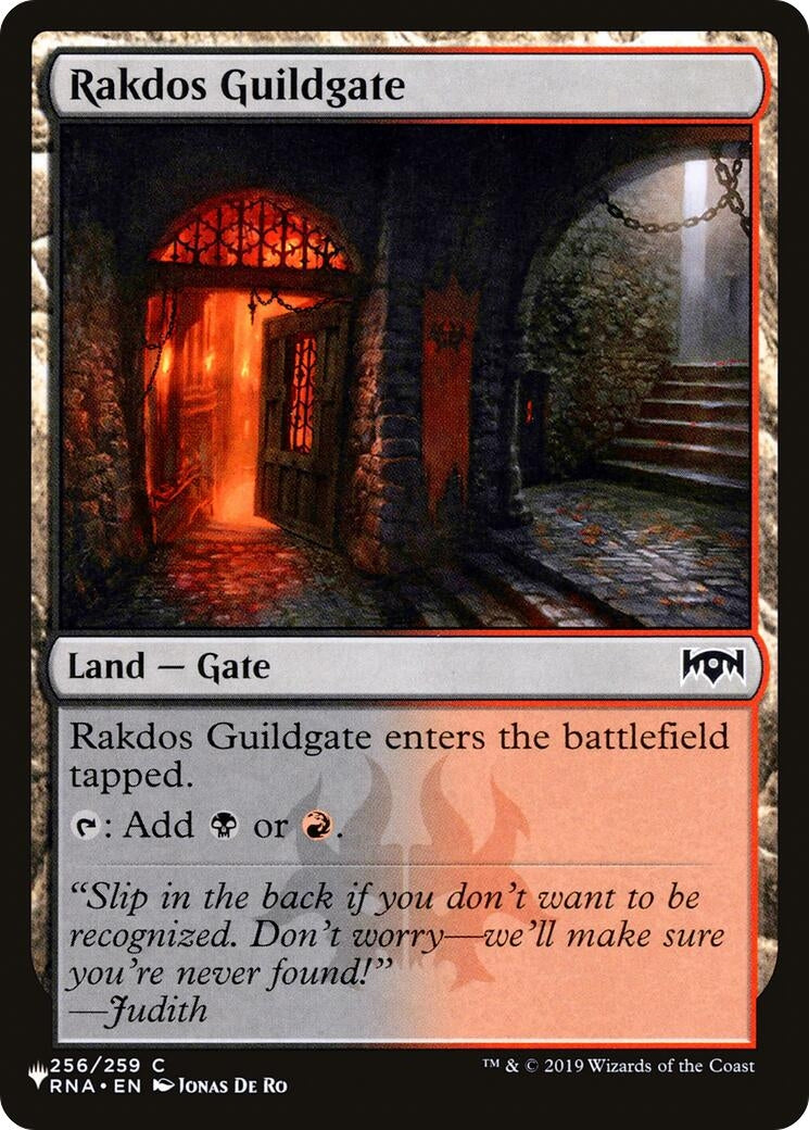 Rakdos Guildgate (255) [LIST] - MTG Single