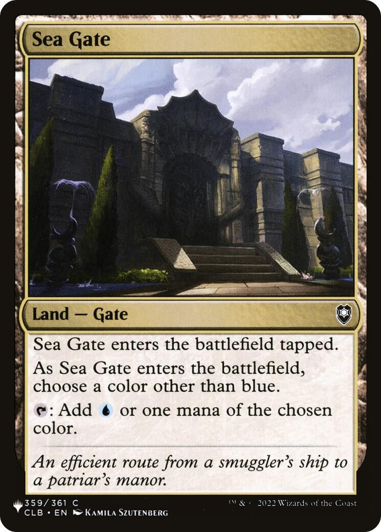 Sea Gate (359) [LIST] - MTG Single
