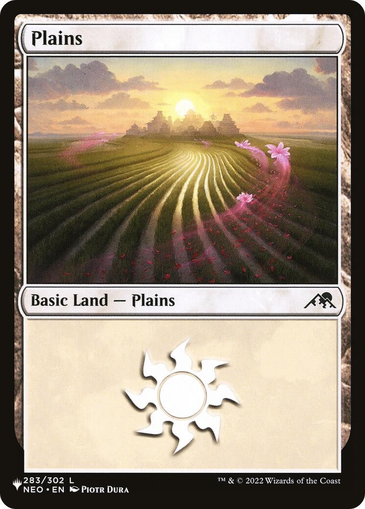 Plains (NEO) (283) [LIST] - MTG Single